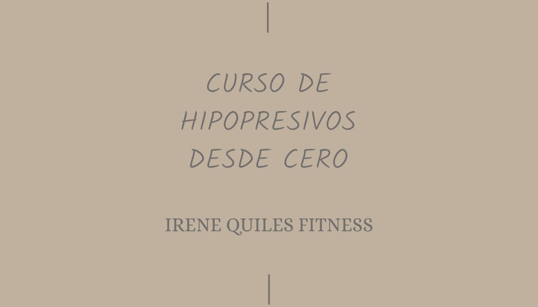Curso de Hipopresivos desde Cero